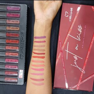 Makezmia "Just a kiss" Liquid lip set 12/pcs