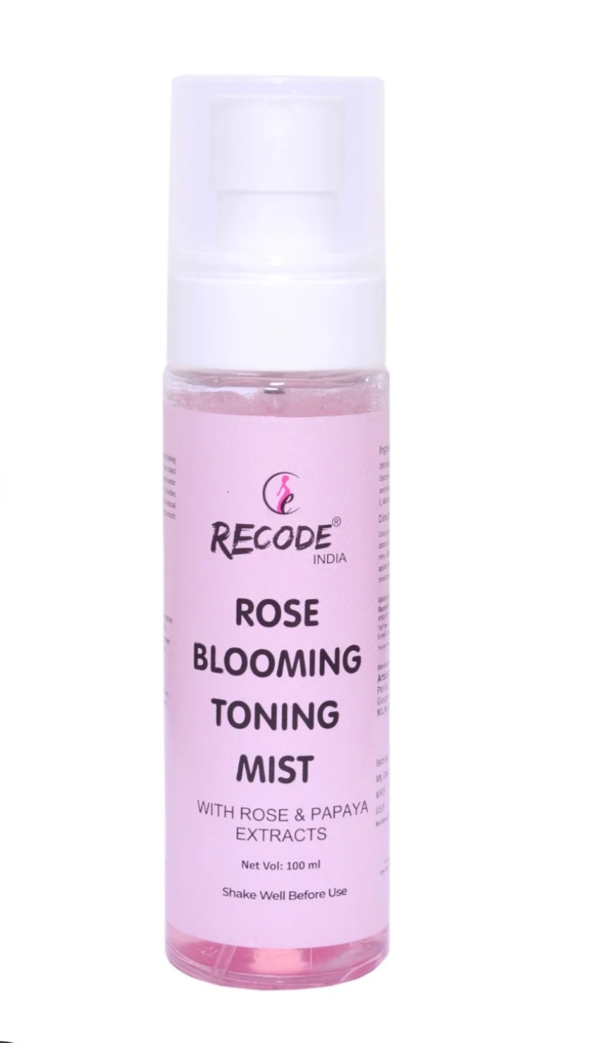 Rose Blooming Toning Face Mist Toner - 100 ML