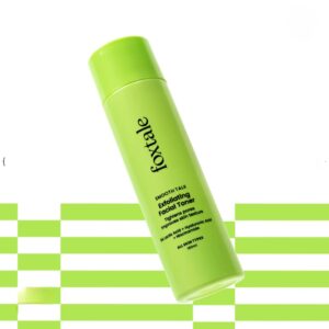 Foxtale Exfoliating Facial Toner 5% Lactic Acid + Niacinamide for brighter skin & tighter pores | 150 ml