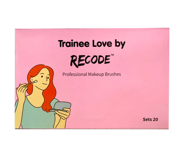 RECODE 20 Makeup Brushes For Beginners - Recode Brush Set 20 Trainee Love - Image 5