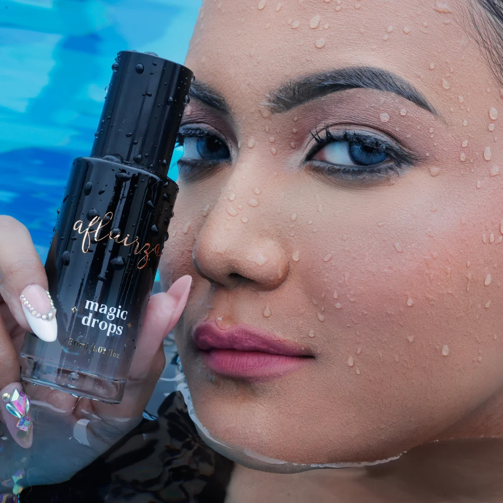 AFLAIRZA Magic Drops | Waterproof & Sweat-Resistant Makeup Serum | Feather-Light, Long-Lasting Formula with Hydro-Shield Technology | Locks Makeup, Nourishes Skin | For All Skin Types* - Image 3