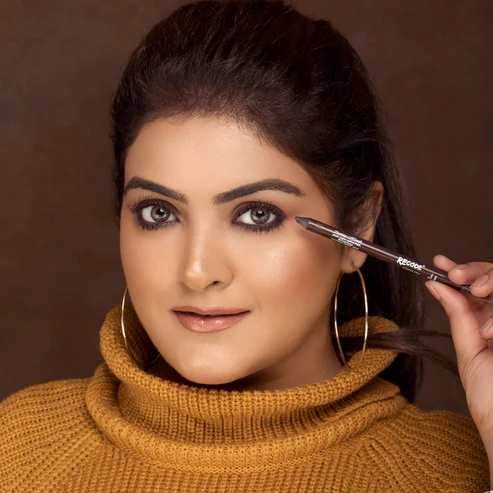 RECODE Turning Heads Brown Crayon Gel Eyeliner Cum Kajal Pencil 1.20 G