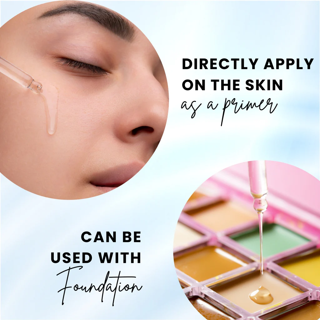 AFLAIRZA Magic Drops | Waterproof & Sweat-Resistant Makeup Serum | Feather-Light, Long-Lasting Formula with Hydro-Shield Technology | Locks Makeup, Nourishes Skin | For All Skin Types* - Image 4