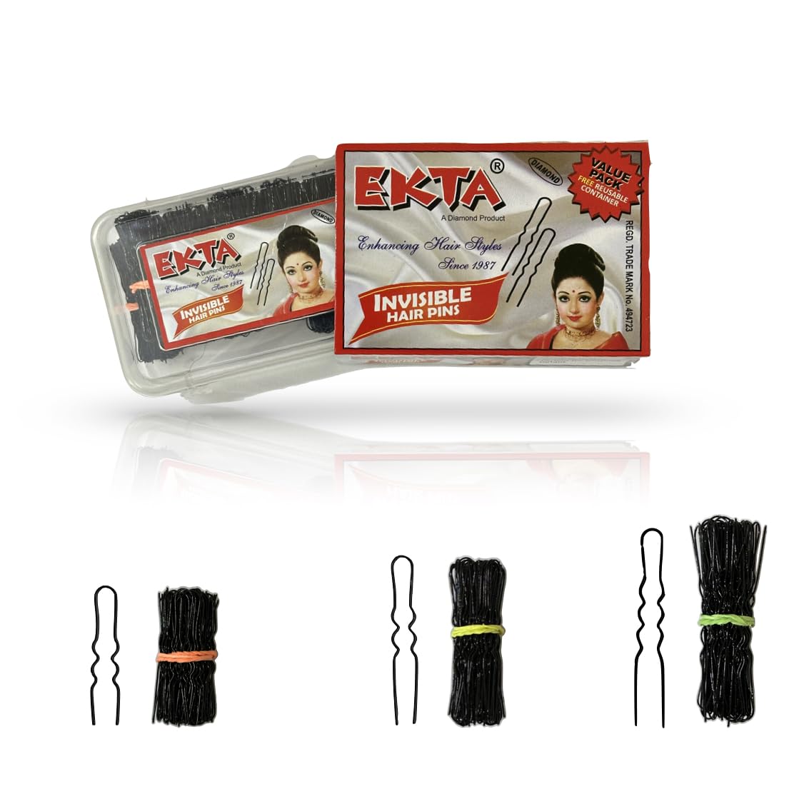 EKTA INVISIBLE HAIR PIN (1 inch)