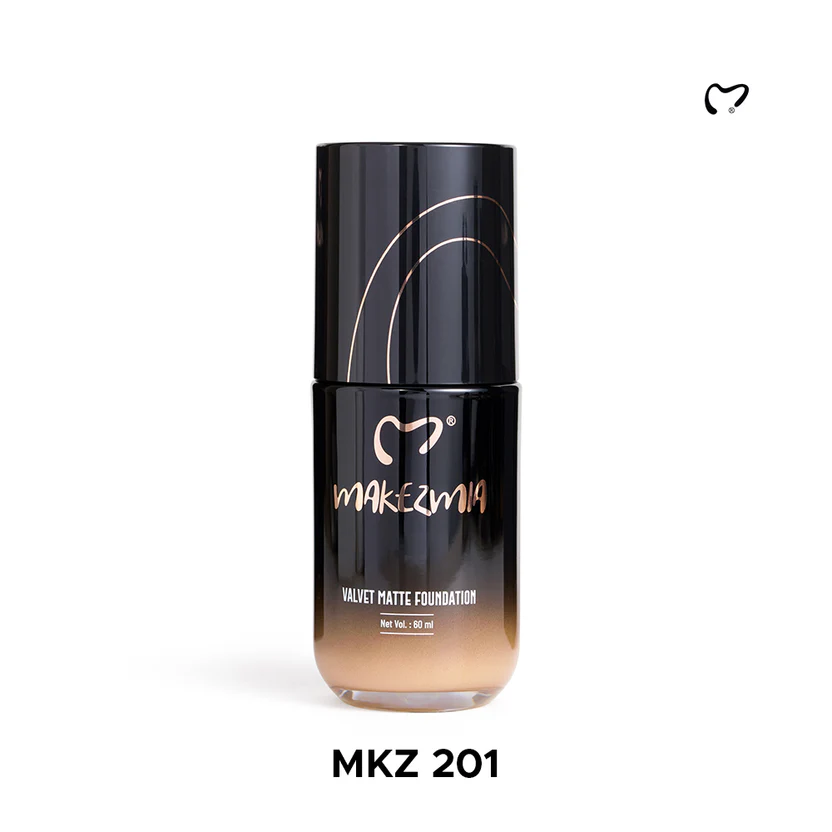 MAKEZMIA Velvet Matt Foundation MKZ 201