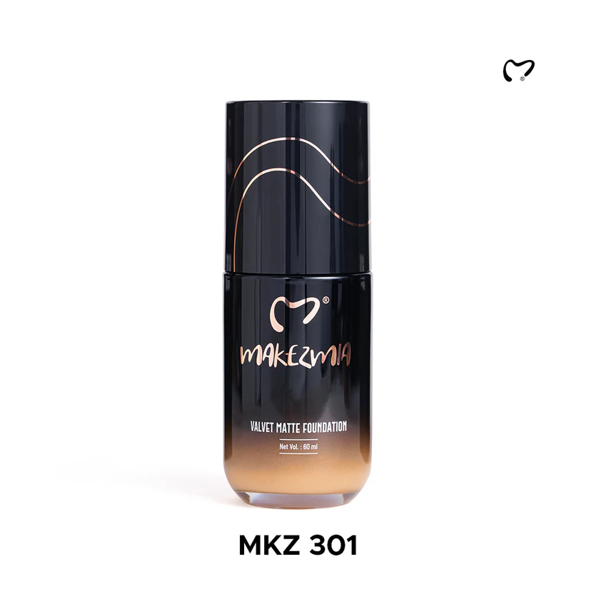 MAKEZMIA Velvet Matt Foundation MKZ 301
