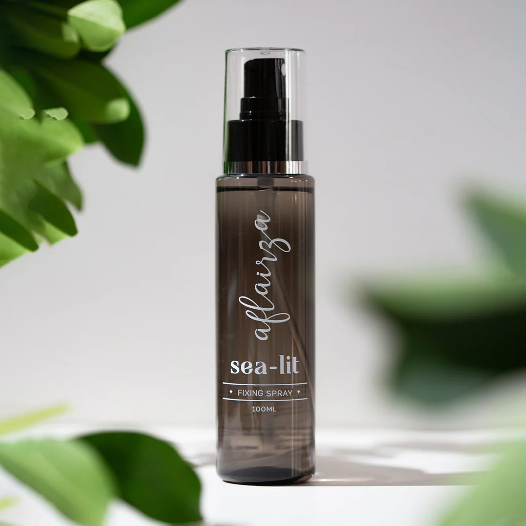 AFLAIRZA Sea-lit Makeup Fixing Spray | Long-Lasting Hold, Sweat & Humidity Resistant | Quick-Dry, Lightweight Mist | Non-Sticky & Hydrating Finish | Locks in Makeup All Day