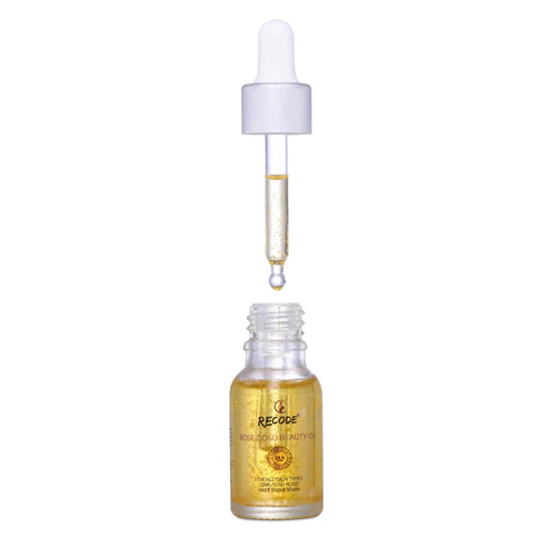RECODE Rose Gold Beauty Oil for Face 15 ML - Image 4