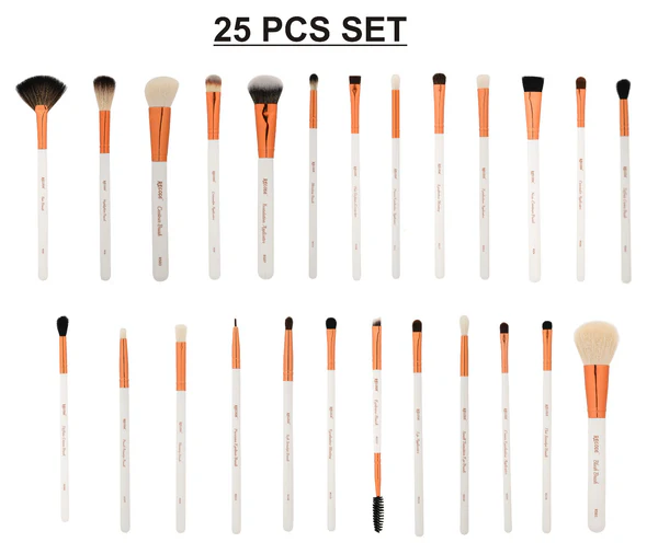 RECODE Brush 25-pcs Set with Premium Rose Gold Pouch