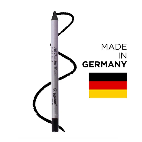 RECODE Black Kohl Kajal Pencil (Made in Germany) All That She Wants 1.20 G