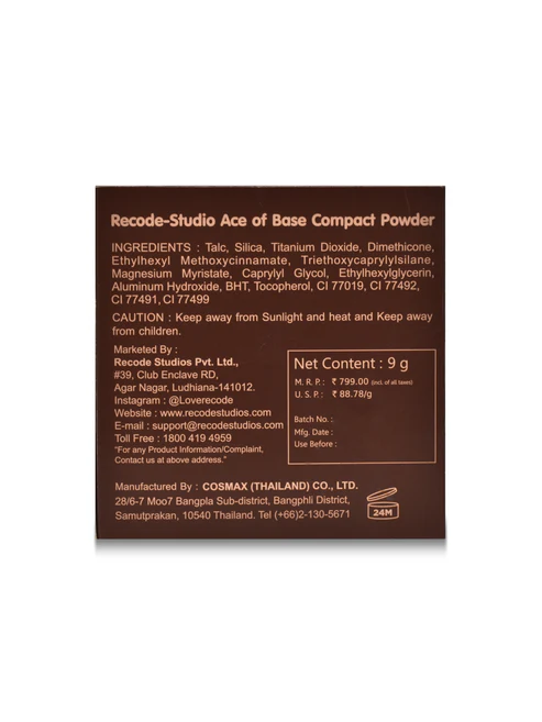 RECODE Compact Powder 03 Tuesday 9 G - Image 2