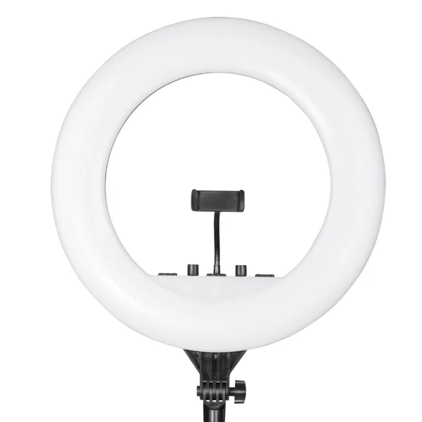 DIGITEK Platinum DPRL-19RT Professional LED Ring Light Runs on AC Power with No Shadow apertures, Ideal use for Makeup, Video Shoot, Fashion Photography & Many More with Tripod Stand.