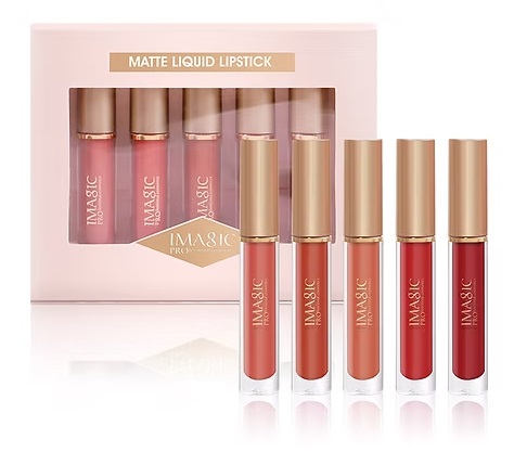 IMAGIC PROfessional Cosmetic Matte Liquid Lipstick Maples (LP-214-02) 5g SKU: LP214-02