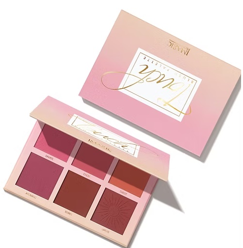 IMAGIC PROfessional Cosmetic Touch Blush Palette 6 Color 80g - Image 3