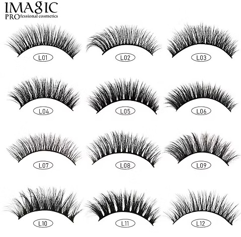 IMAGIC PROfessional 3D Fake Eyelashes L07 SKU: L07 - Image 2