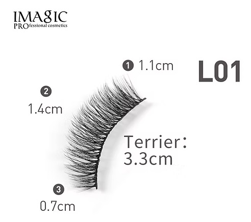 IMAGIC PROfessional 3D Fake Eyelashes L07 SKU: L07 - Image 3