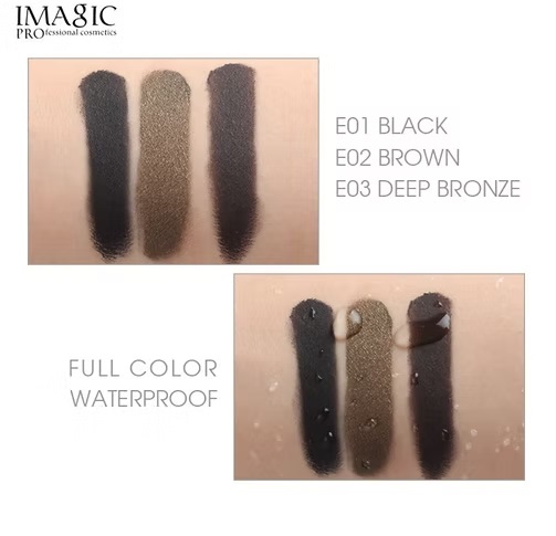 IMAGIC PROfessional Cosmetic GEL EYELINER WATERPROOF 4g EY-323-01 (Black) SKU: EY-323-01 - Image 4