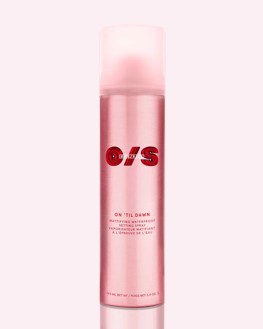 ONE SIZE On ‘Til Dawn Mattifying Waterproof Setting Spray .