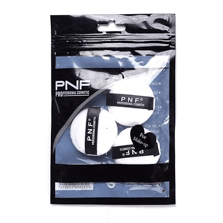 PNF PROFESSIONAL Makeup Powder Puff with Strap (3 Pcs Set, Small)) - Image 3