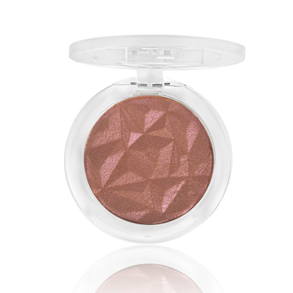 PAC Killer Glow Powder Highlighter Raw Silk – Micro Pearls, Champagne Gold Luminous HD Shine (8.11 g)