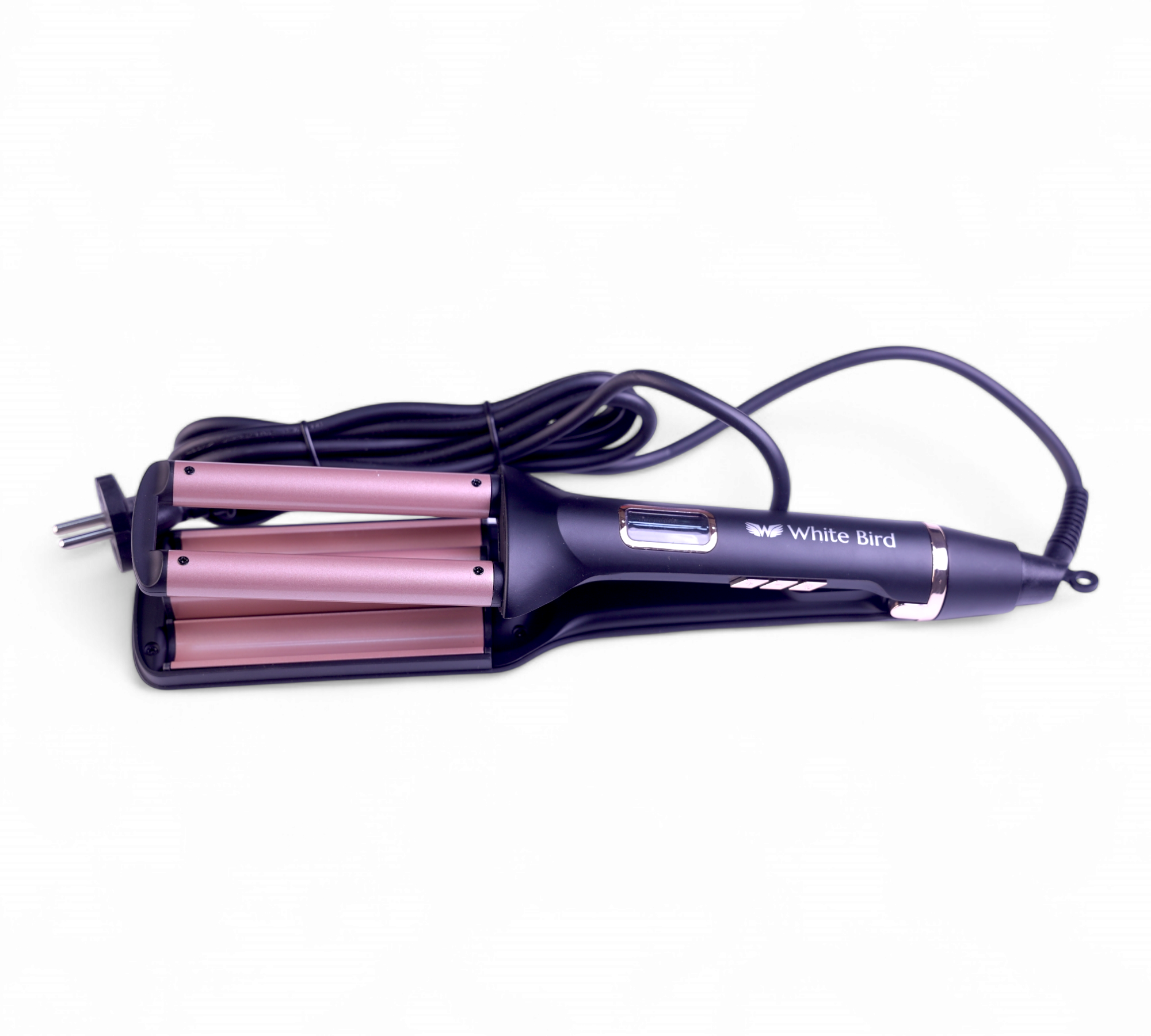 White Bird Triple Tong Waver Curling Machine