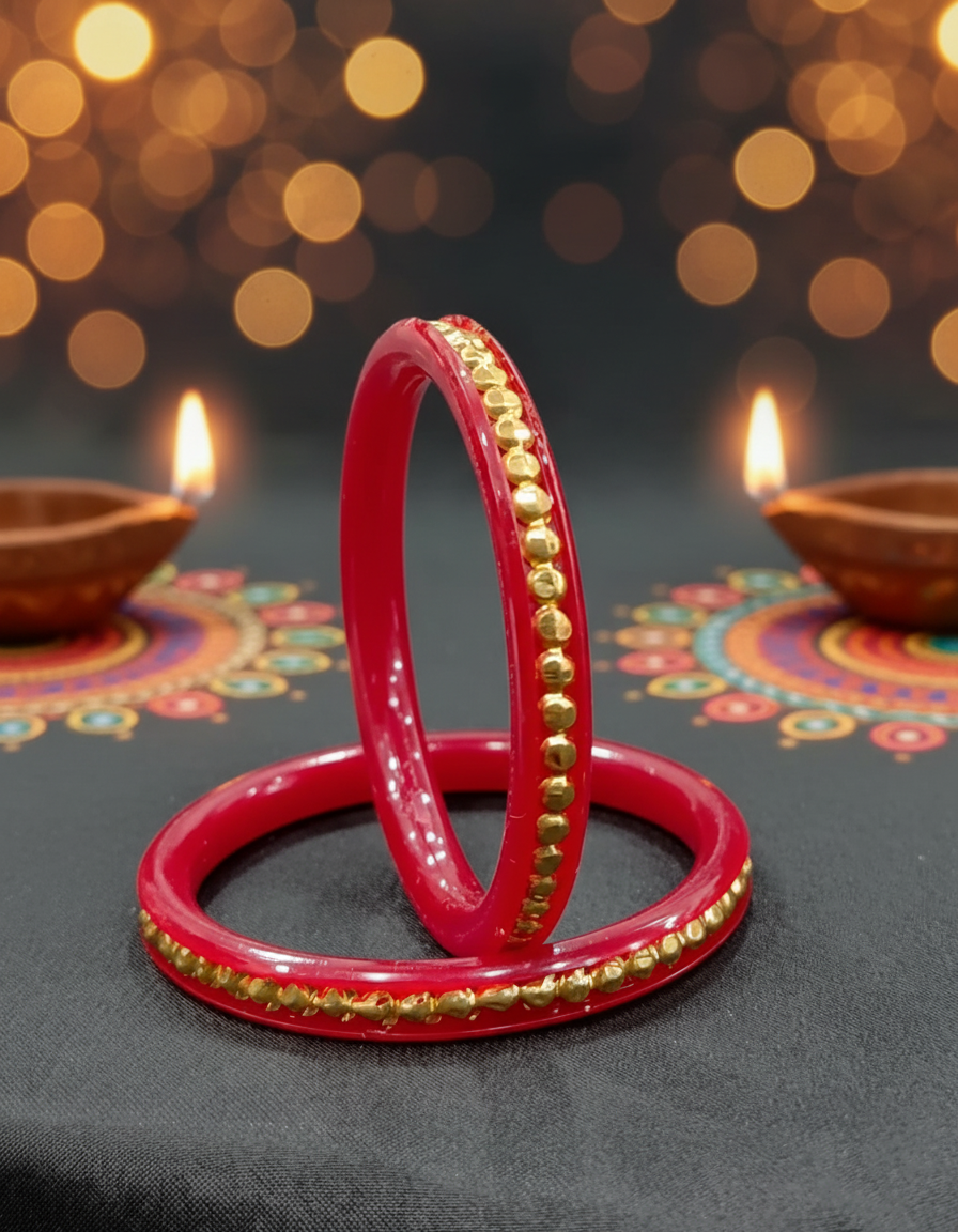 Classic Bengali Pola Bangle Matar Dana pat Pola