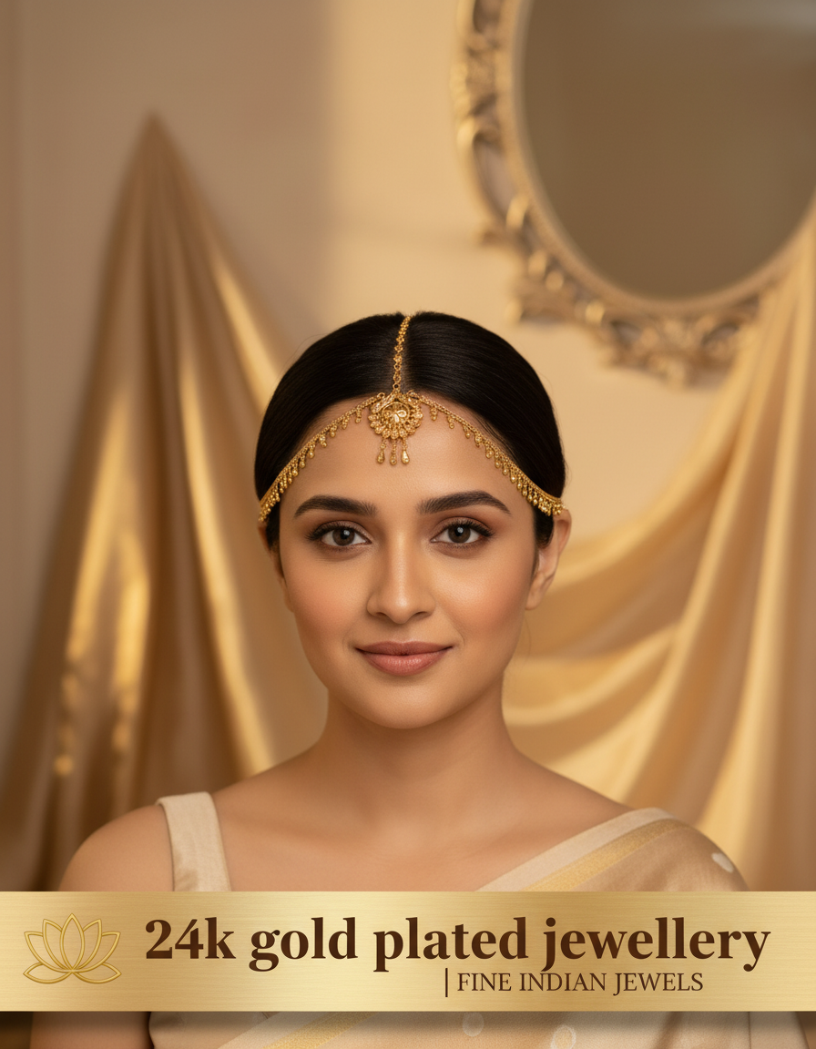 Tayra Tikli – 24K Gold Plated Traditional Bridal look