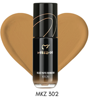 Makezmia Velvet Matt Foundation (30ml) - Image 4