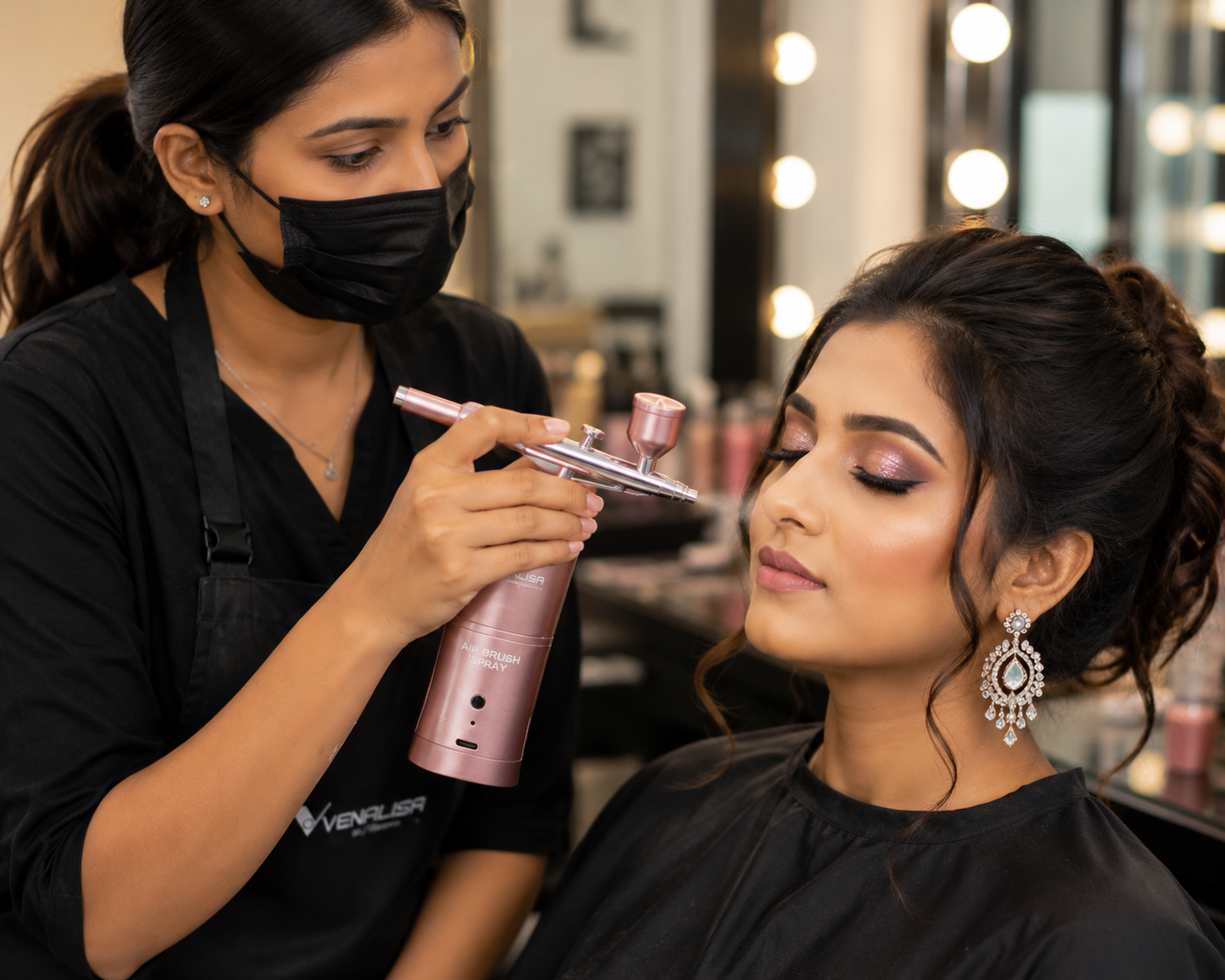 VENALISA Professional VL-47 Air Brush Spray – Professional Makeup & Nail Art Airbrush