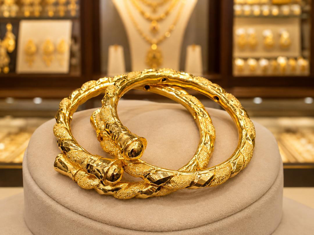 Gold Plated Designer Bala