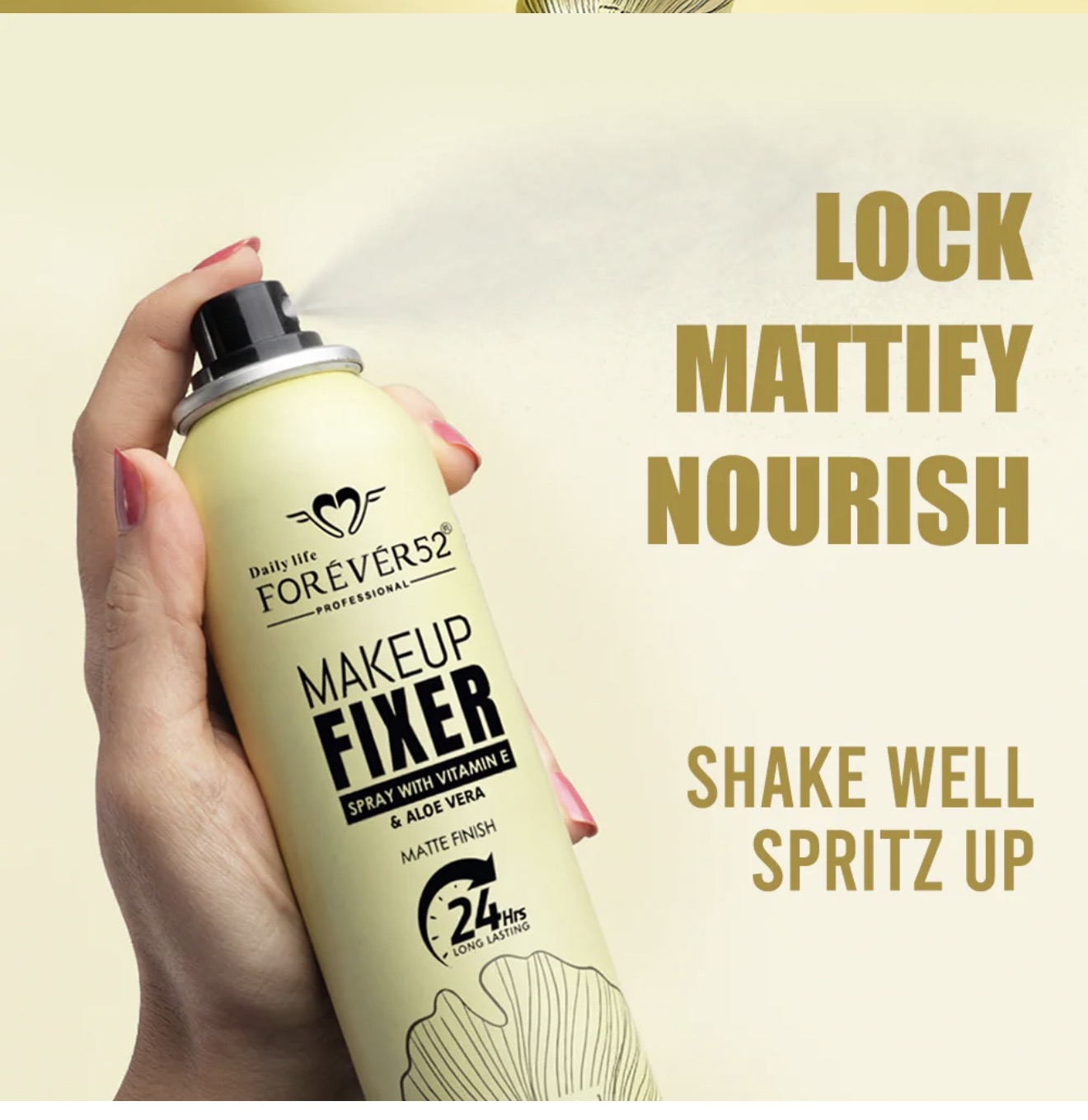 Forever 52 Makeup Fixer Spray with Vitamin E (150ml)