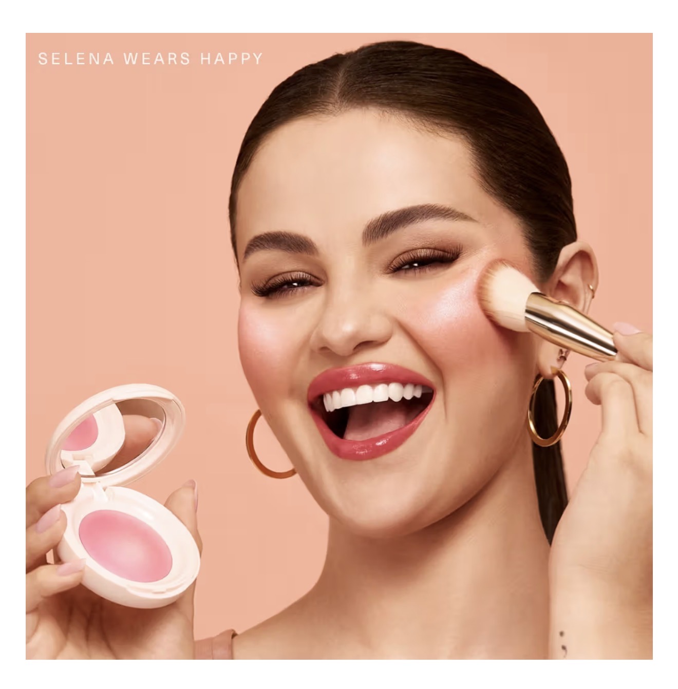 Rare Beauty Soft Pinch Luminous Powder Blush – Happy (2.7g)